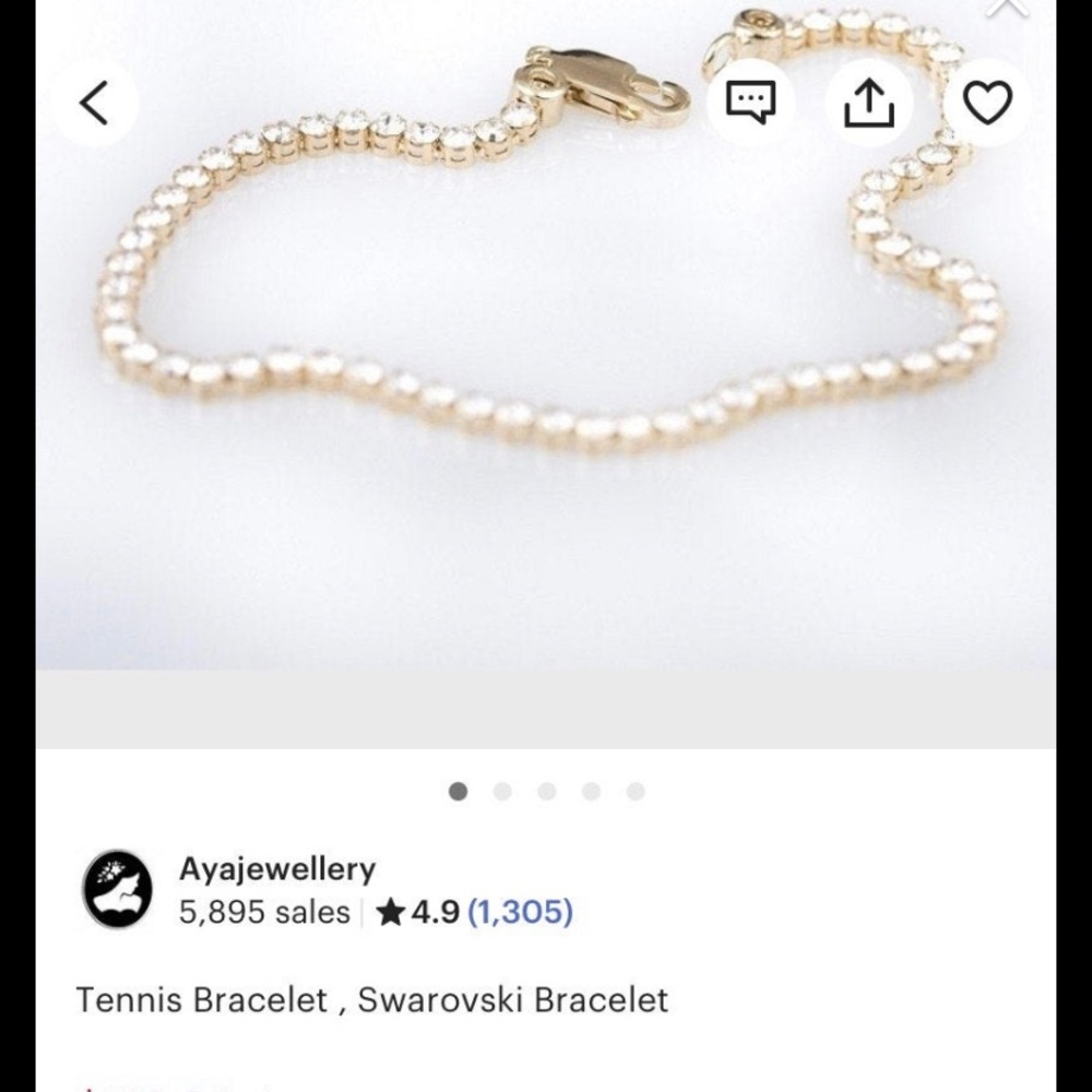 Swarovski Tennis Bracelet